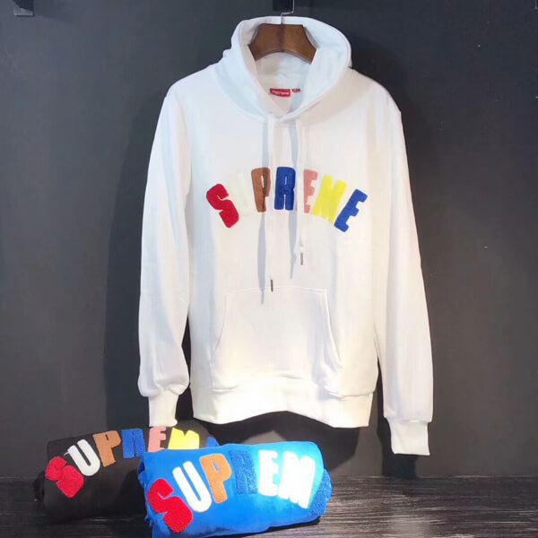 シュプリーム×ルイヴィトン シュプリーム×ルイ・ヴィトンスーパーコピー 2017年新作 Sweatshirt Hooded 限定 コラボ フード付き ヴィンテージ